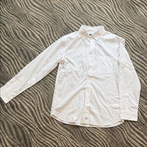 Vineyard Vines White Casual Button Down Shirt